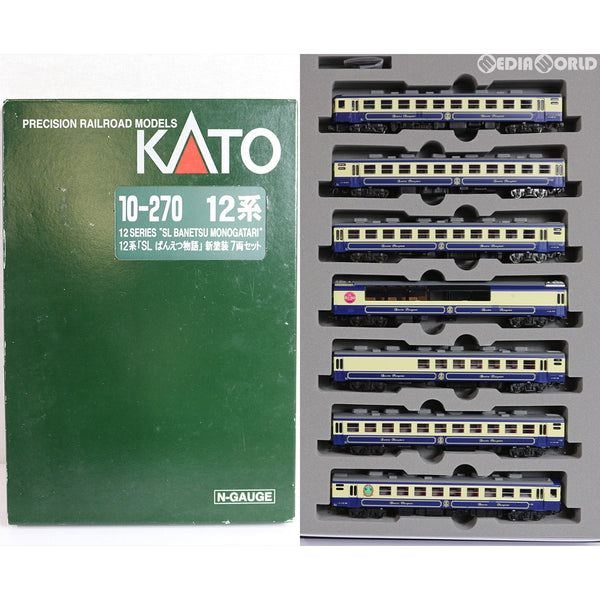 KATO 12系 SLばんえつ物語 8両セット Nゲージ　10-270 KATO 12系 SLばんえつ物語 8両セット Nゲージ 10-270