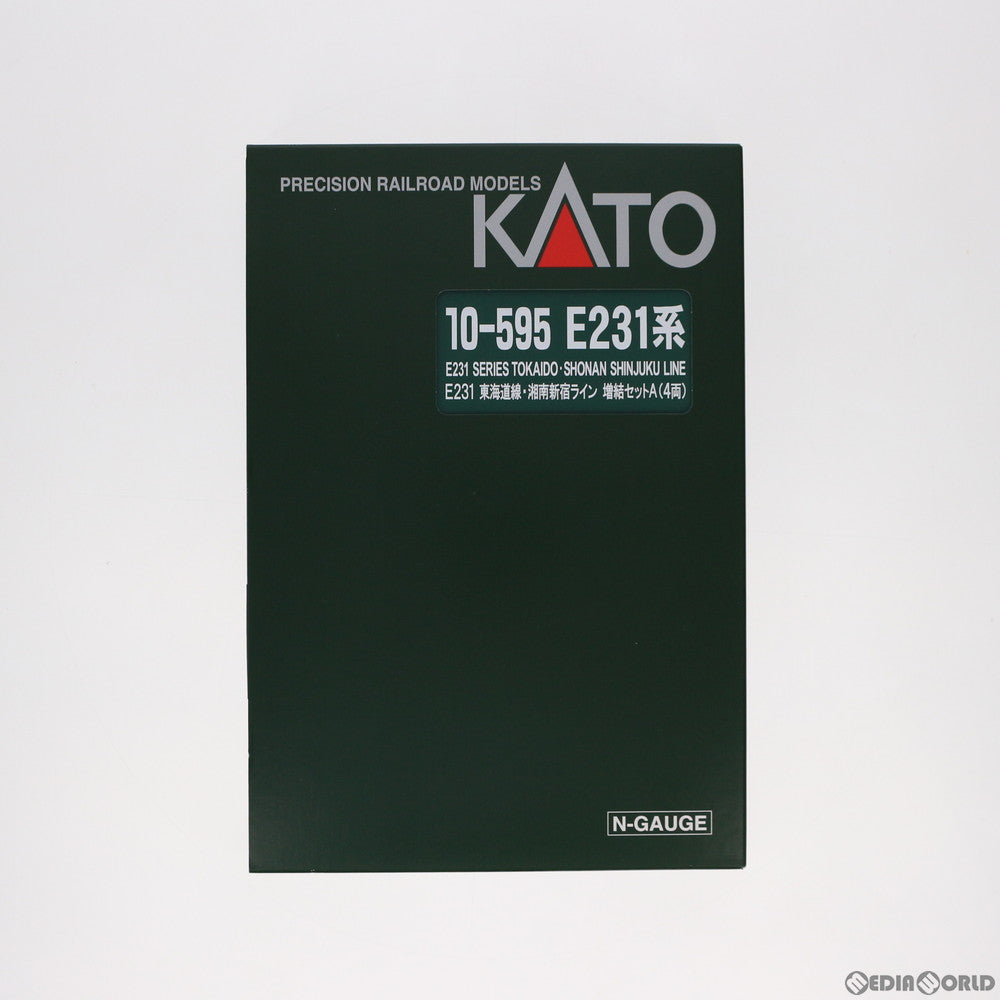 【中古即納】[RWM] 10-595 E231系 東海道線・湘南新宿ライン 増結Aセット(4両) (動力無し) Nゲージ 鉄道模型 KATO(カトー) (20190706)