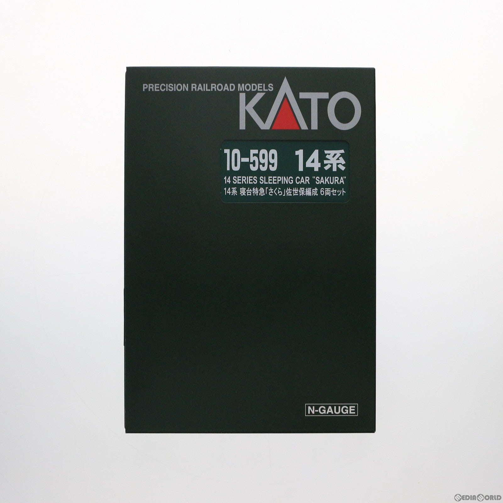 【中古即納】[RWM] 10-599 14系 寝台特急「さくら」 佐世保編成 6両セット(動力無し) Nゲージ 鉄道模型 KATO(カトー) (20090930)