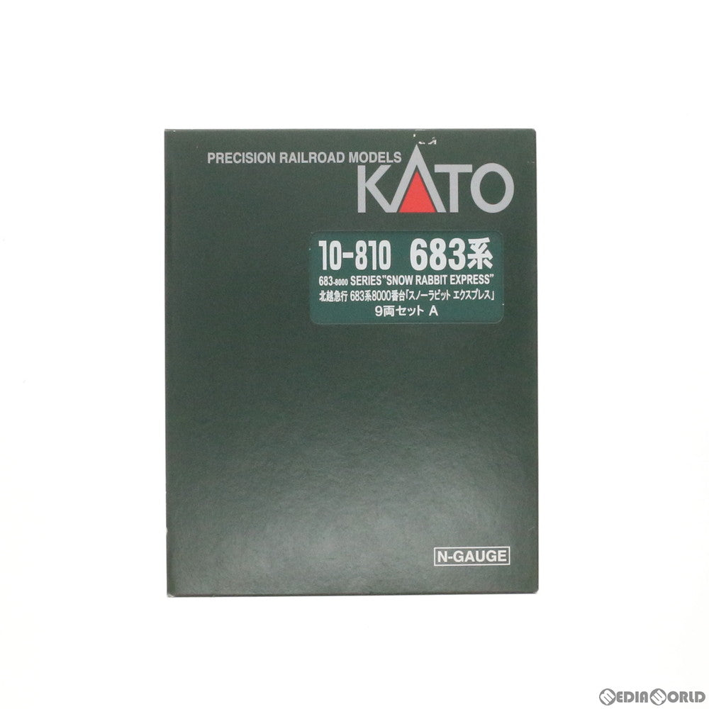 【中古即納】[RWM] (再販) 10-810 北越急行 683系 8000番台 「スノーラビットエクスプレス」 9両セット Nゲージ 鉄道模型 KATO(カトー) (20181229)