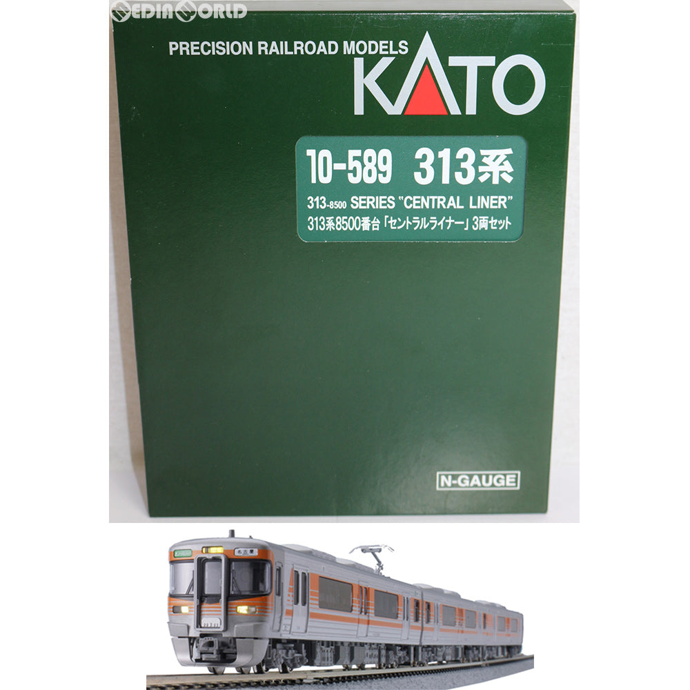 【中古即納】[RWM] 10-589 313系 8500番台 セントラルライナー 3両セット Nゲージ 鉄道模型 KATO(カトー) (20100430)