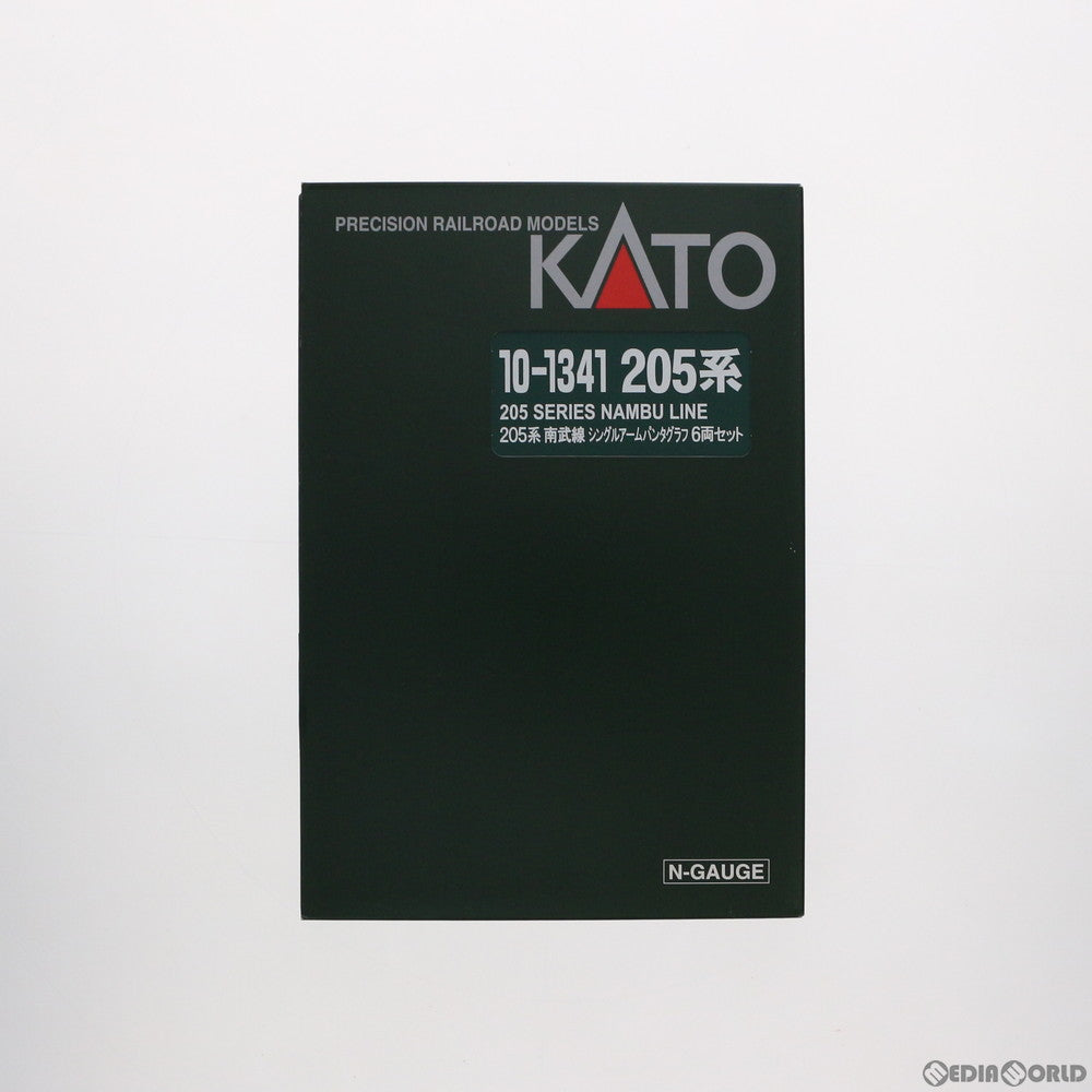 【中古即納】[RWM] 10-1341 205系 南武線 シングルアームパンタグラフ 6両セット(動力付き) Nゲージ 鉄道模型 KATO(カトー) (20160331)