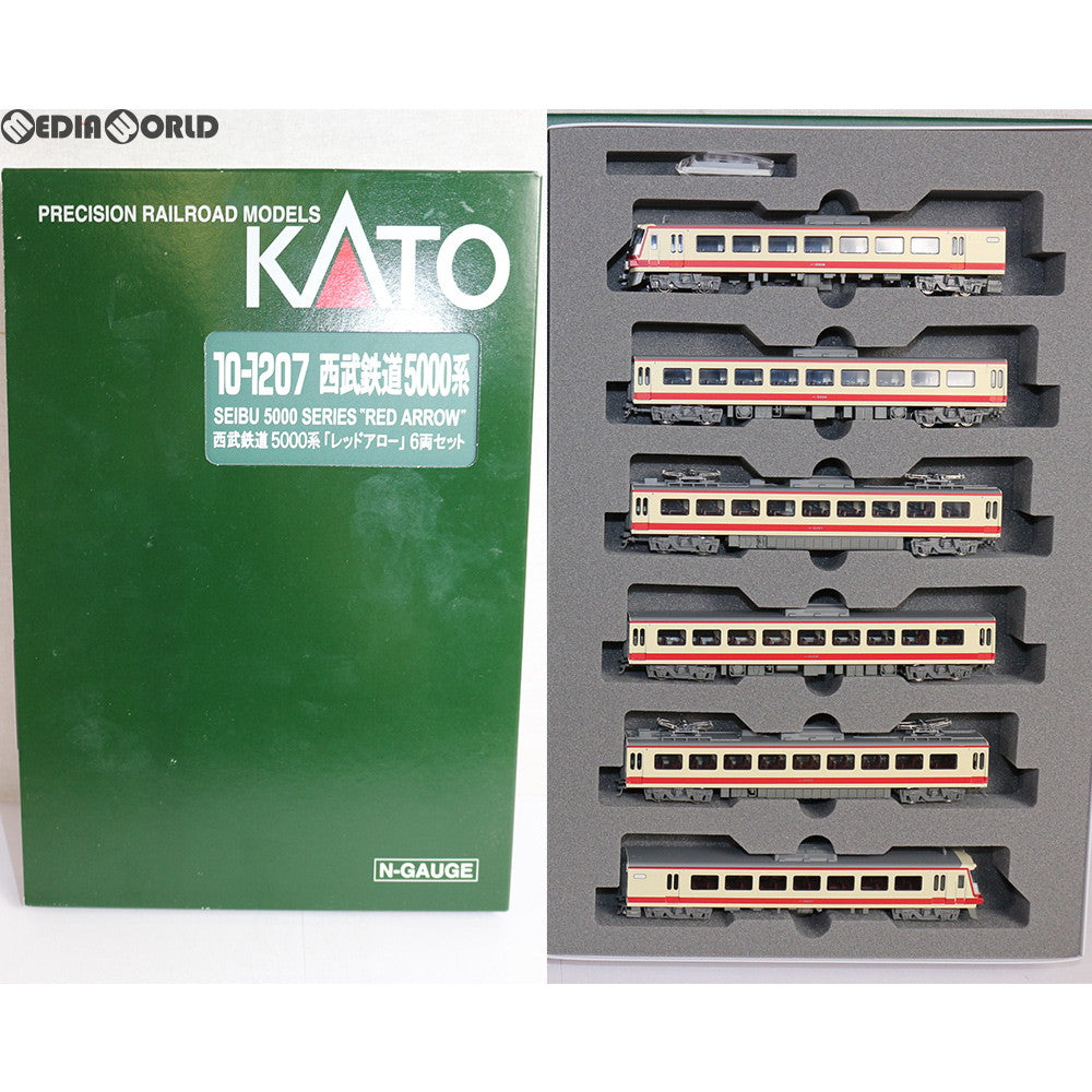 【中古即納】[RWM] 10-1207 西武鉄道 5000系 「レッドアロー」 6両セット Nゲージ 鉄道模型 KATO(カトー) (20140430)