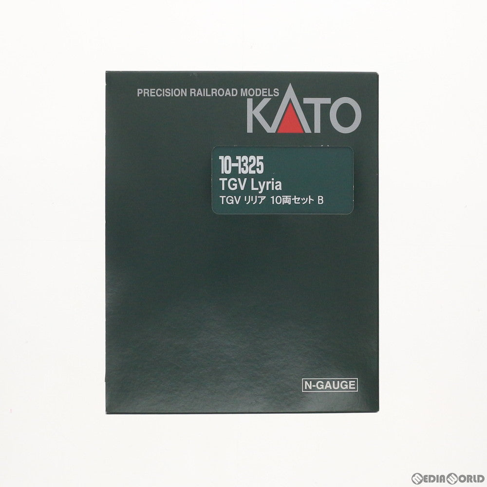 【中古即納】[RWM] 10-1325 TGV Lyria(リリア) 10両セット(動力付き) Nゲージ 鉄道模型 KATO(カトー) (20160430)