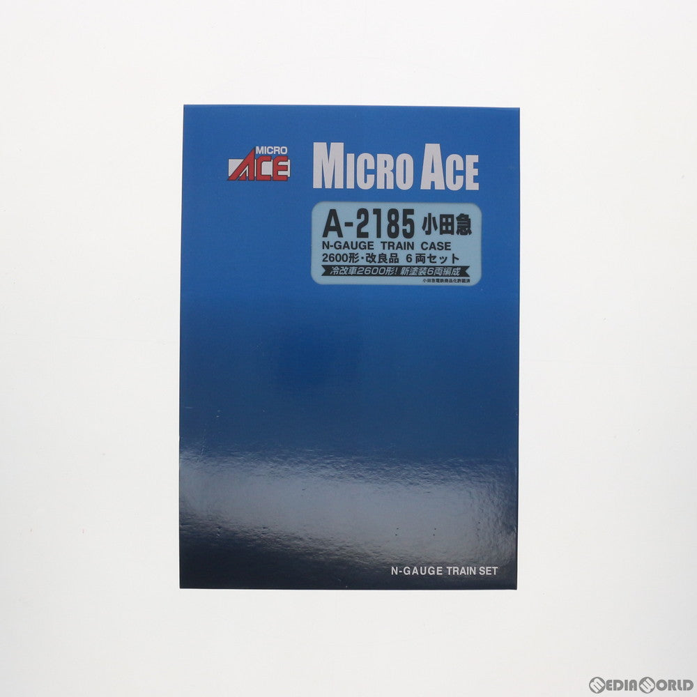 【中古即納】[RWM] A2185 小田急2600形 改良品 6両セット(動力無し) Nゲージ 鉄道模型 MICRO ACE(マイクロエース) (20181006)