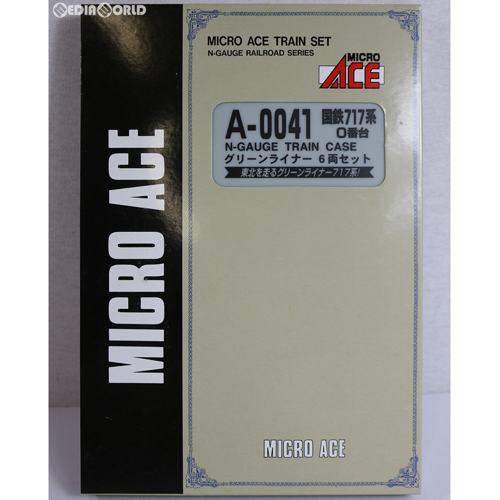 【中古即納】[RWM] A0041 国鉄 717系0番台 グリーンライナー 6両セット Nゲージ 鉄道模型 MICRO ACE(マイクロエース) (20040115)