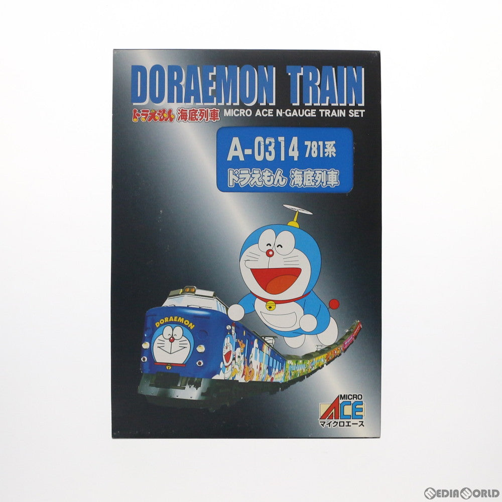 【中古即納】[RWM] A0314 781系 ドラえもん海底列車 6両セット(動力付き) Nゲージ 鉄道模型 MICRO ACE(マイクロエース) (20040730)