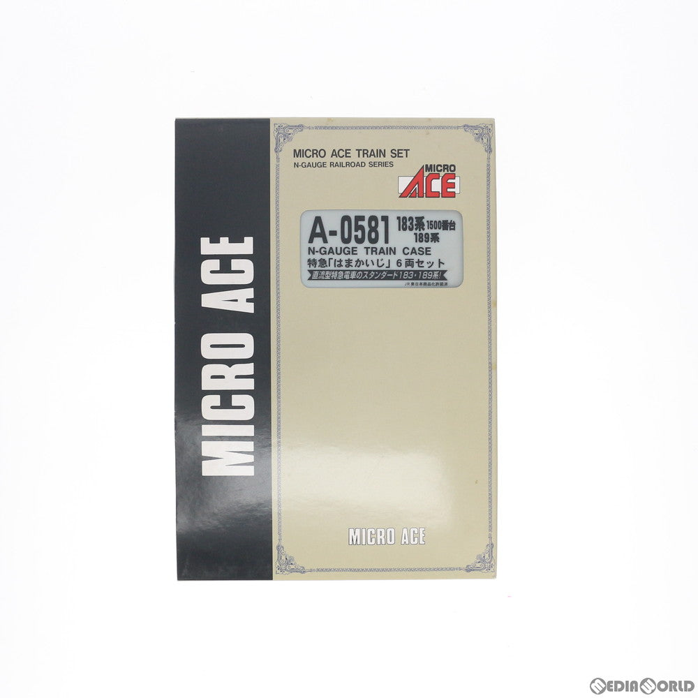 【中古即納】[RWM] A0581 183系1500番台/189系 特急「はまかいじ」 6両セット Nゲージ 鉄道模型 MICRO ACE(マイクロエース) (20040128)