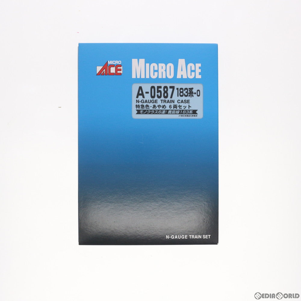 【中古即納】[RWM] A0587 183系-0 特急色・あやめ 6両セット(動力付き) Nゲージ 鉄道模型 MICRO ACE(マイクロエース) (20130630)