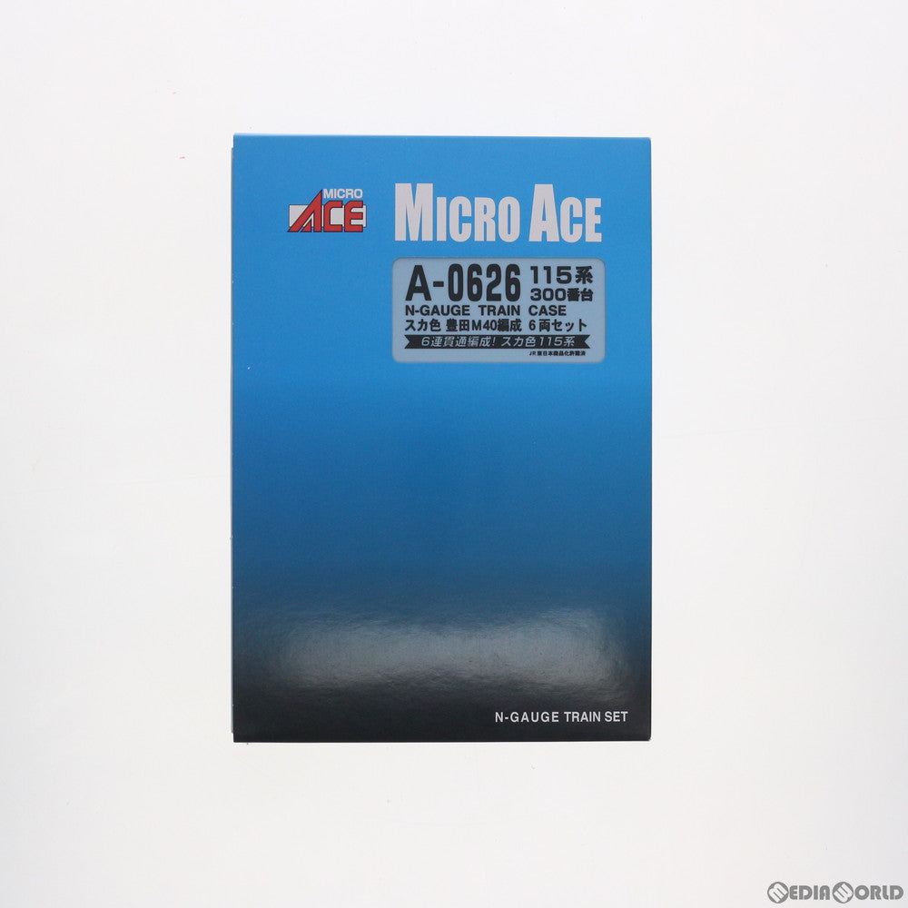 【中古即納】[RWM] A0626 115系300番台 スカ色 豊田M40編成 6両セット(動力付き) Nゲージ 鉄道模型 MICRO ACE(マイクロエース) (20120228)