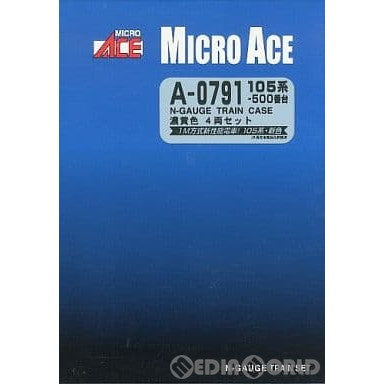 【中古即納】[RWM] A0791 105系-500番台 濃黄色 4両セット(動力付き) Nゲージ 鉄道模型 MICRO ACE(マイクロエース) (20150930)