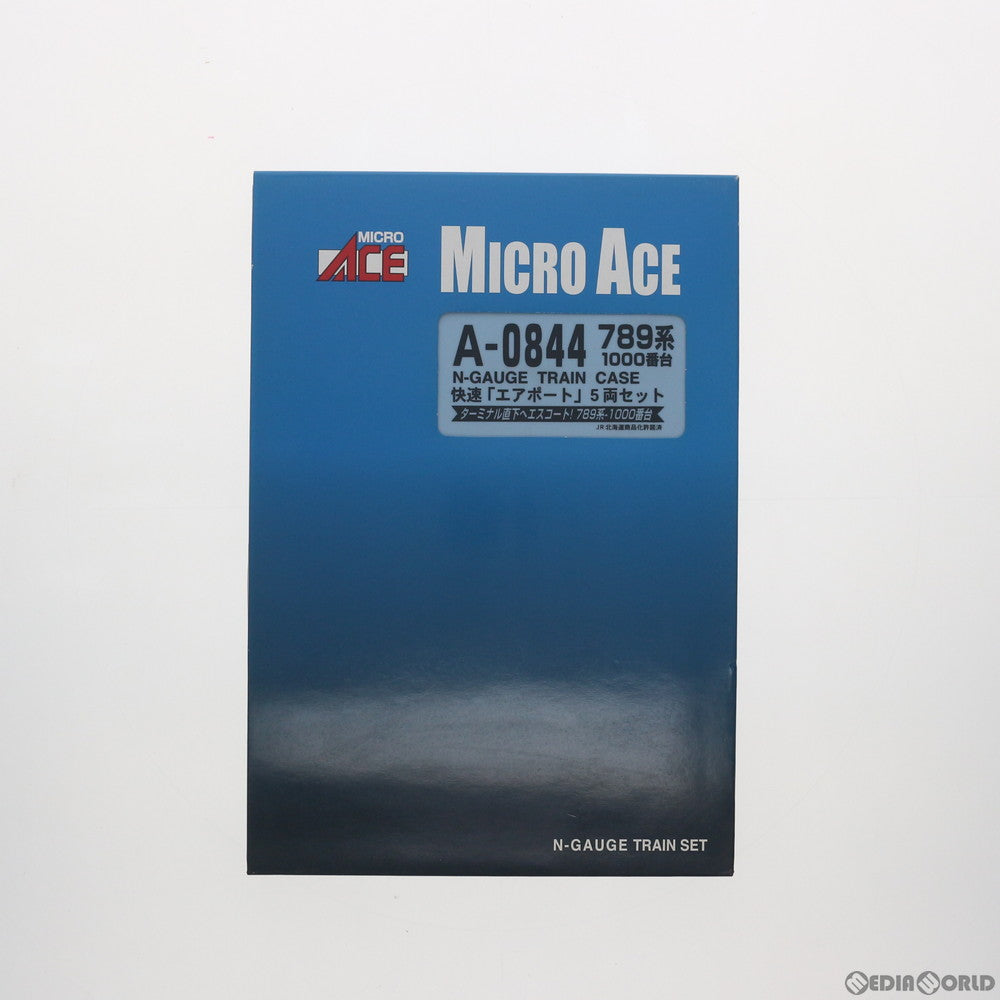 【中古即納】[RWM] A0844 789系 1000番台 快速「エアポート」 5両セット(動力付き) Nゲージ 鉄道模型 MICRO ACE(マイクロエース) (20100130)
