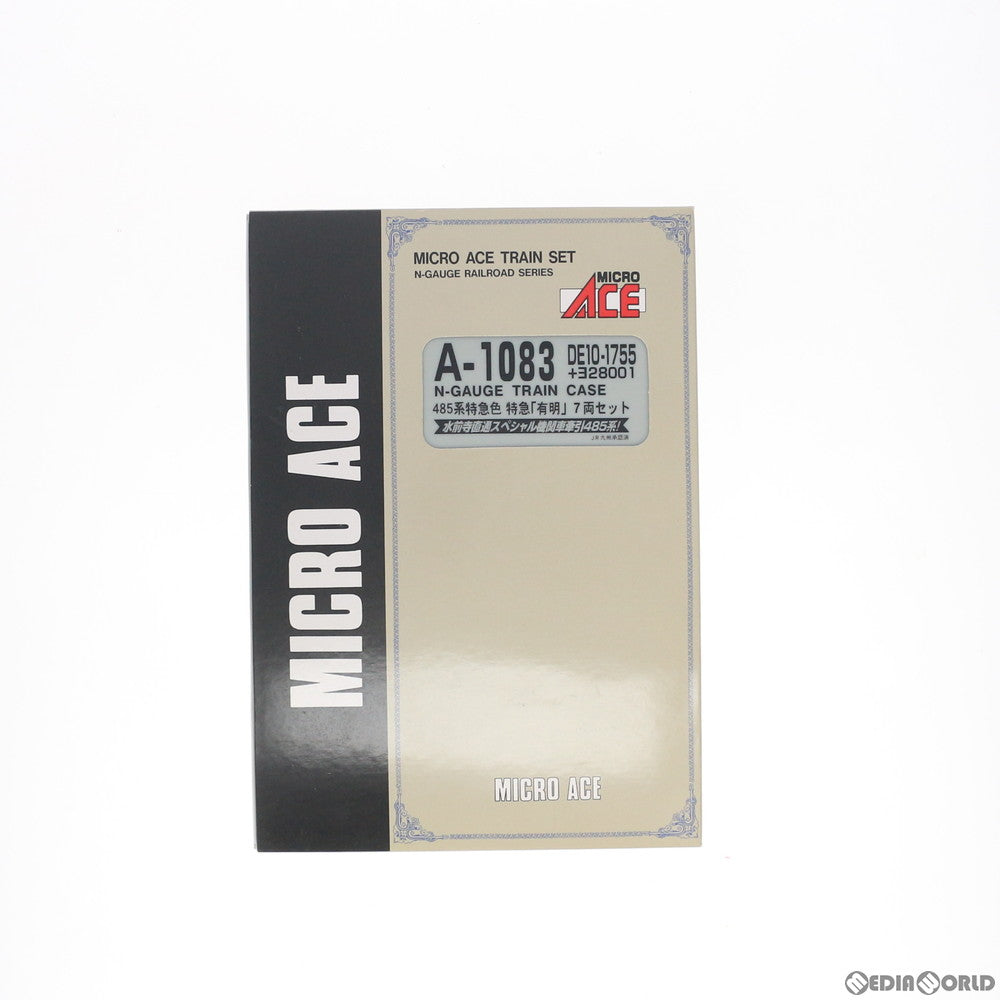 【中古即納】[RWM] A1083 DE10-1755+ヨ28001+485系特急色 特急「有明」 7両セット(動力付き) Nゲージ 鉄道模型 MICRO ACE(マイクロエース) (20051130)