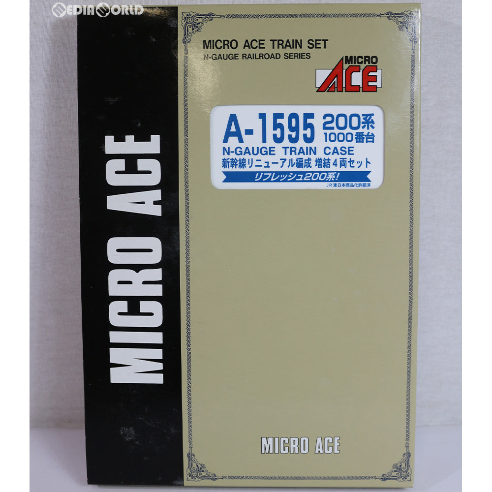 【中古即納】[RWM] A1595 200系1000番台 新幹線 リニューアル編成 増結4両セット Nゲージ 鉄道模型 MICRO ACE(マイクロエース) (20060714)