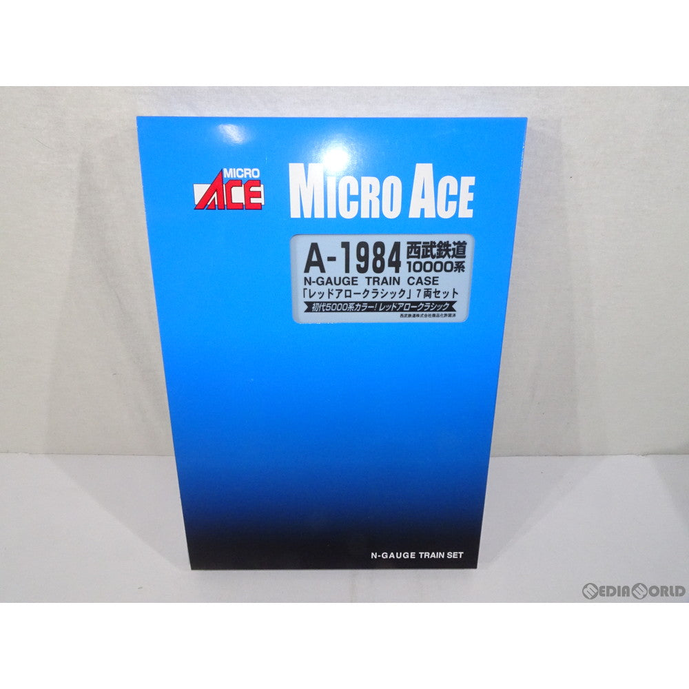 【中古即納】[RWM] A1984 西武鉄道10000系 「レッドアロークラシック」 7両セット Nゲージ 鉄道模型 MICRO ACE(マイクロエース) (20121016)