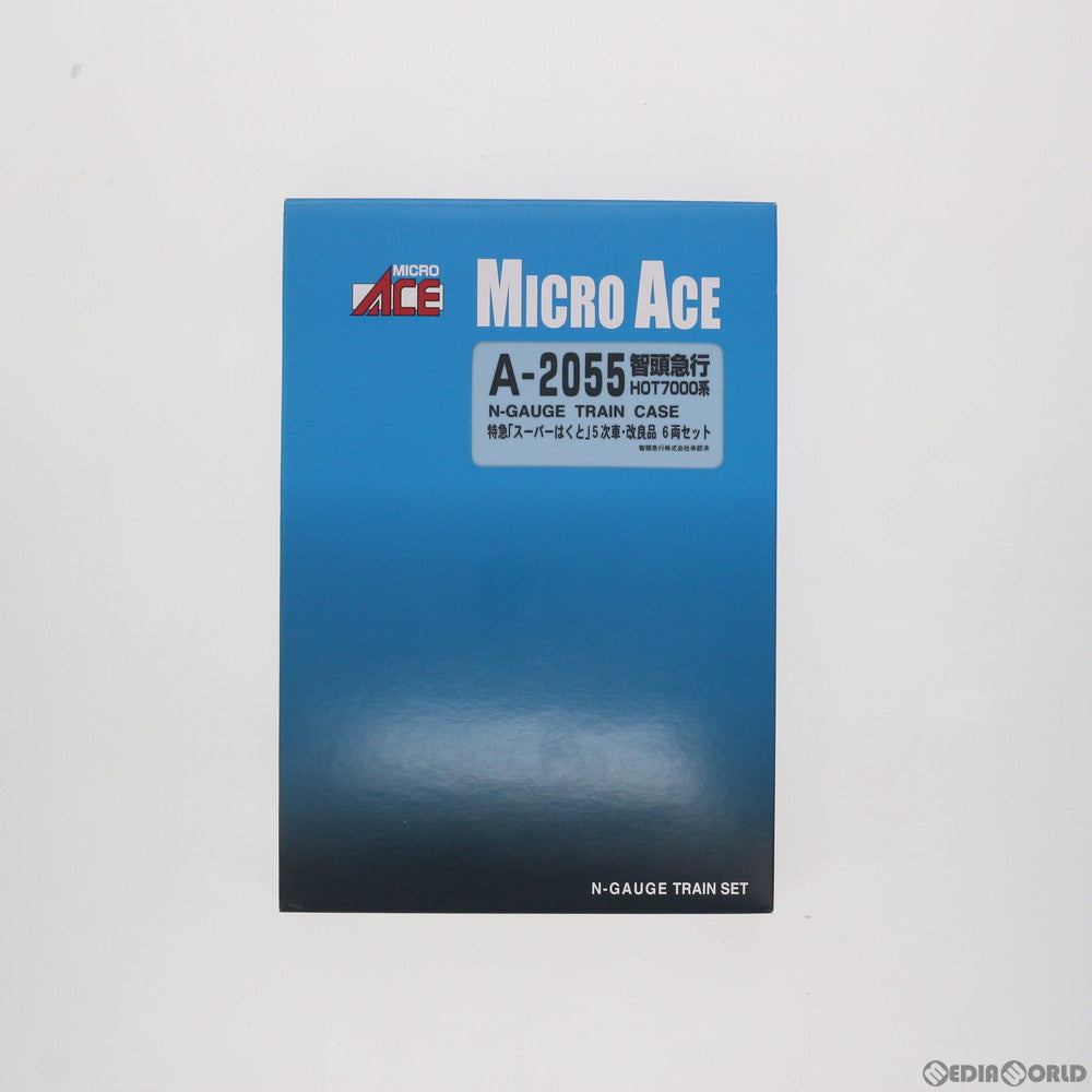 【中古即納】[RWM] A2055 智頭急行 HOT7000系 特急「スーパーはくと」 5次車・改良品 6両セット(動力付き) Nゲージ 鉄道模型 MICRO ACE(マイクロエース) (20110830)