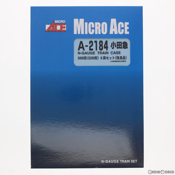 【中古即納】[RWM]A2184 小田急 5000形(5200形)(改良品) 6両セット(動力付き) Nゲージ 鉄道模型 MICRO  ACE(マイクロエース)(20150430)