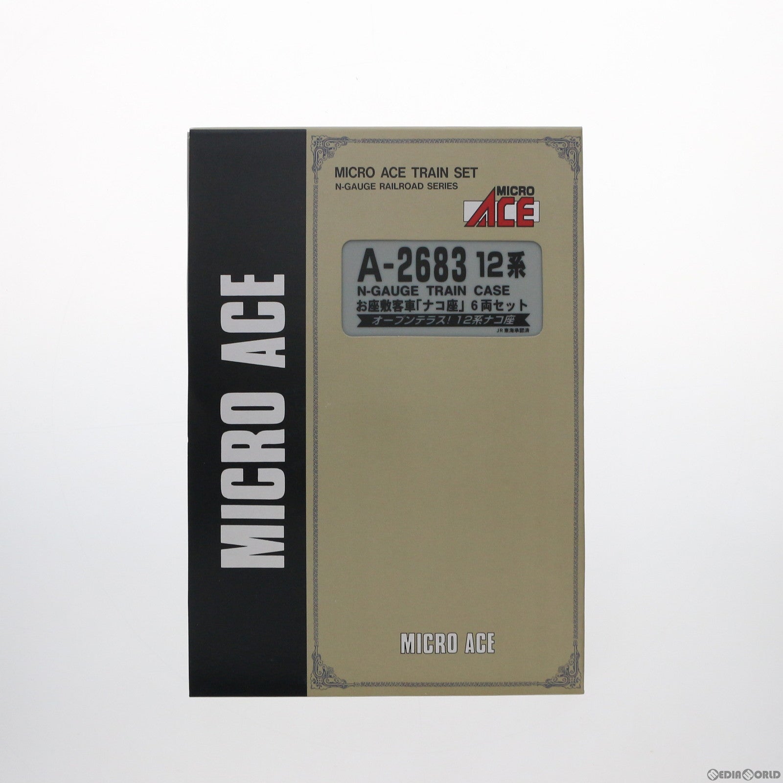 【中古即納】[RWM] A2683 12系 お座敷客車「ナコ座」 6両セット(動力無し) Nゲージ 鉄道模型 MICRO ACE(マイクロエース) (20080430)