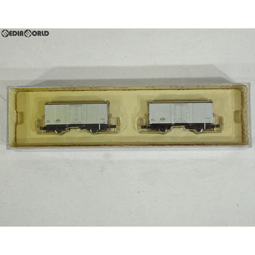 【中古即納】[RWM] A3062 レ6000 冷蔵車(2両入) Nゲージ 鉄道模型 MICRO ACE(マイクロエース) (20021210)
