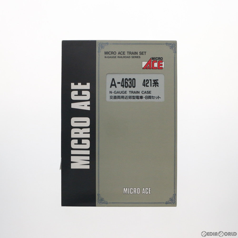 【中古即納】[RWM] A4630 421系 交直両用近郊型電車(赤・非冷房) 8両セット(動力付き) Nゲージ 鉄道模型 MICRO ACE(マイクロエース) (20000930)