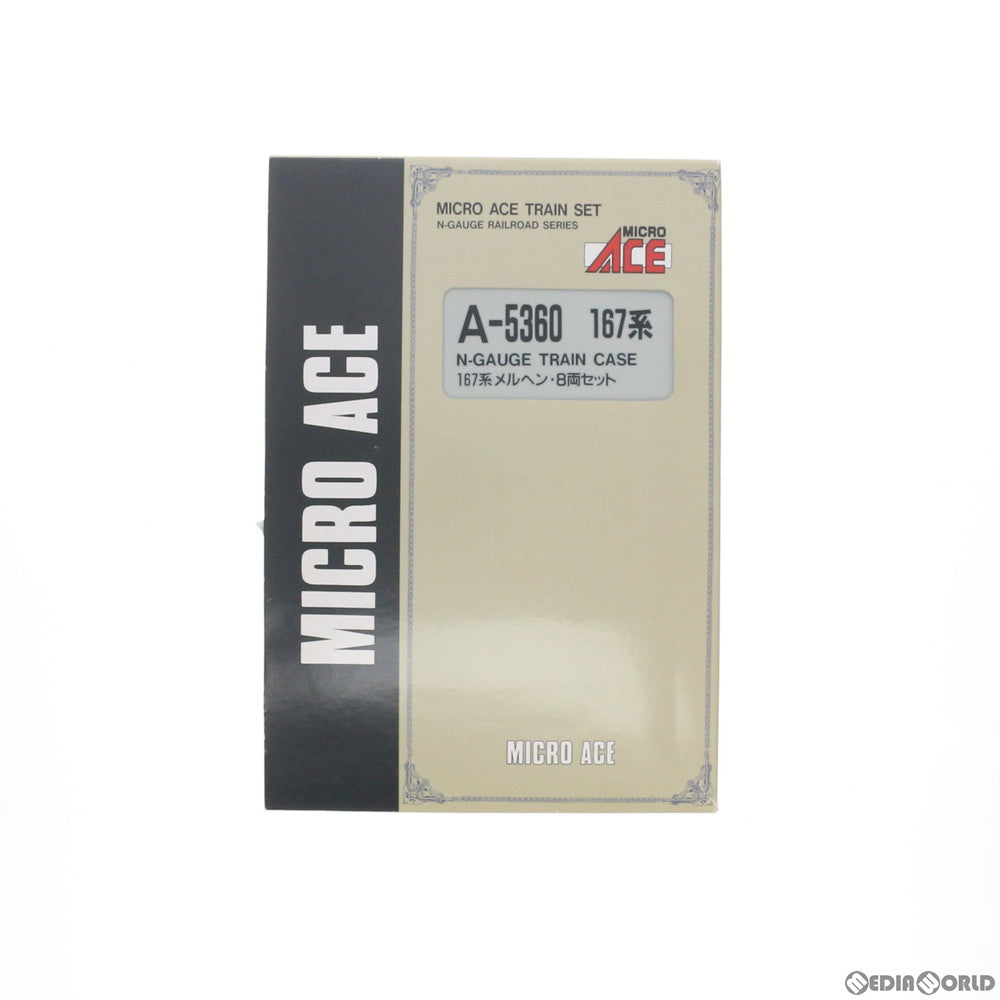 【中古即納】[RWM] A5360 167系 メルヘン 8両セット(動力付き) Nゲージ 鉄道模型 MICRO ACE(マイクロエース) (20080831)