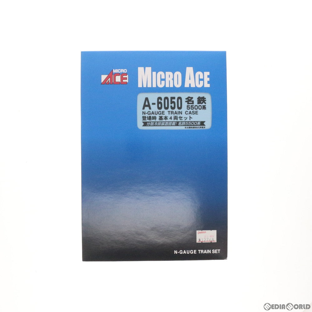 【中古即納】[RWM] A6050 名鉄5500系 登場時 基本4両セット Nゲージ 鉄道模型 MICRO ACE(マイクロエース) (20090930)
