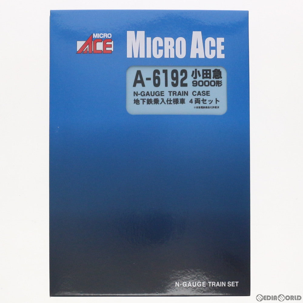 【中古即納】[RWM] A6192 小田急 9000形 地下鉄乗入仕様車 4両セット(動力付き) Nゲージ 鉄道模型 MICRO ACE(マイクロエース) (20120630)