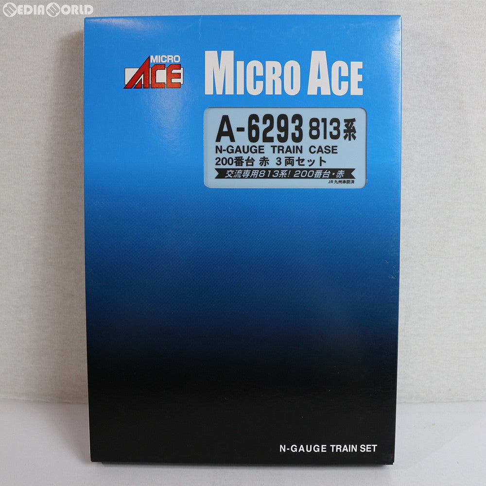 【中古即納】[RWM] A6293 813系 200番台 赤 3両セット Nゲージ 鉄道模型 MICRO ACE(マイクロエース) (20150830)