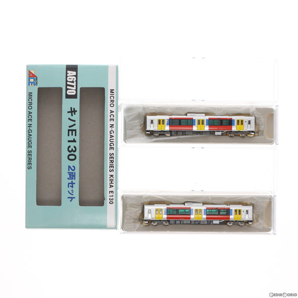 RWM]A6770 キハE130 2両セット(動力付き) Nゲージ 鉄道模型 MICRO ACE