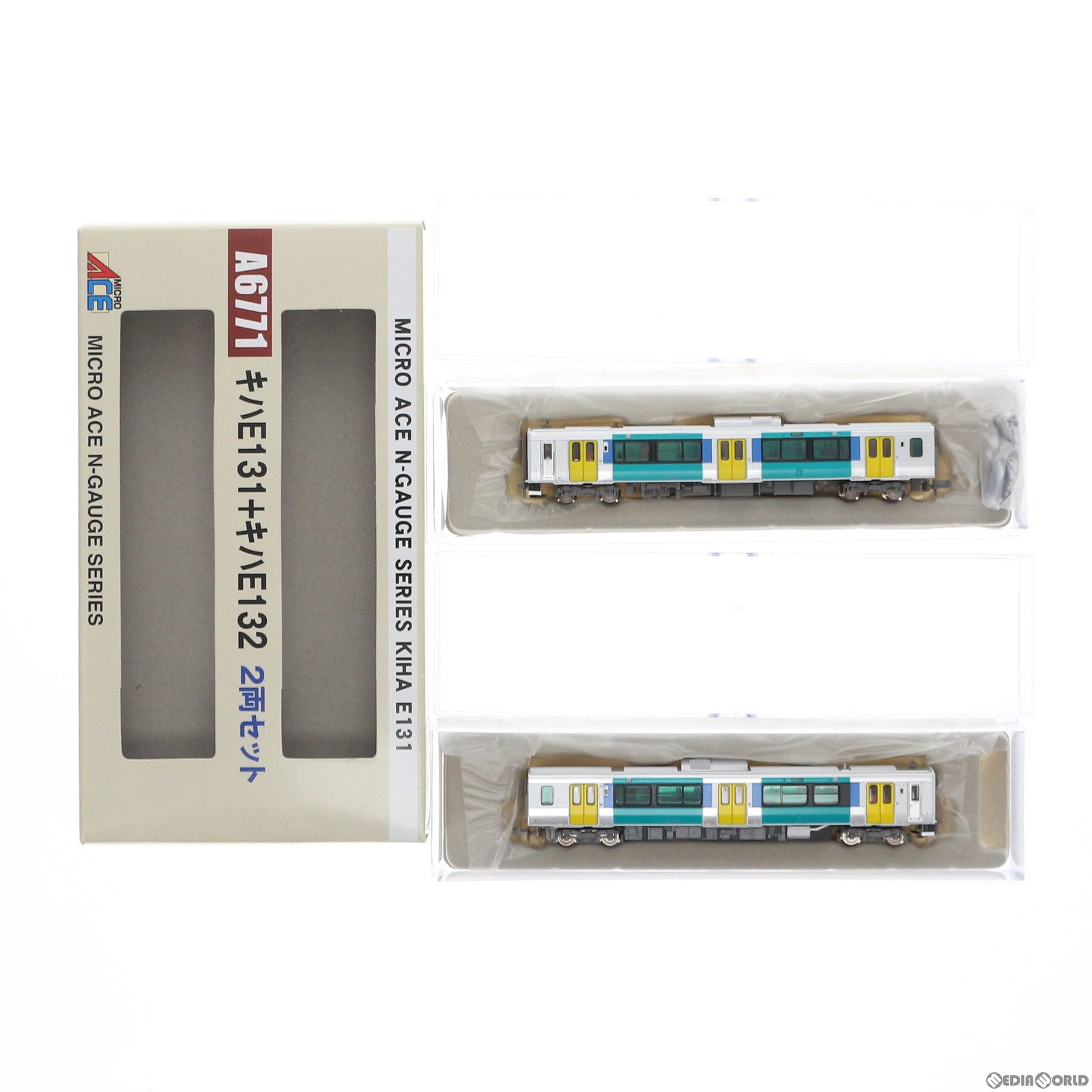 【中古即納】[RWM] A6771 キハE131 + キハE132 2両セット(動力付き) Nゲージ 鉄道模型 MICRO ACE(マイクロエース) (20110530)