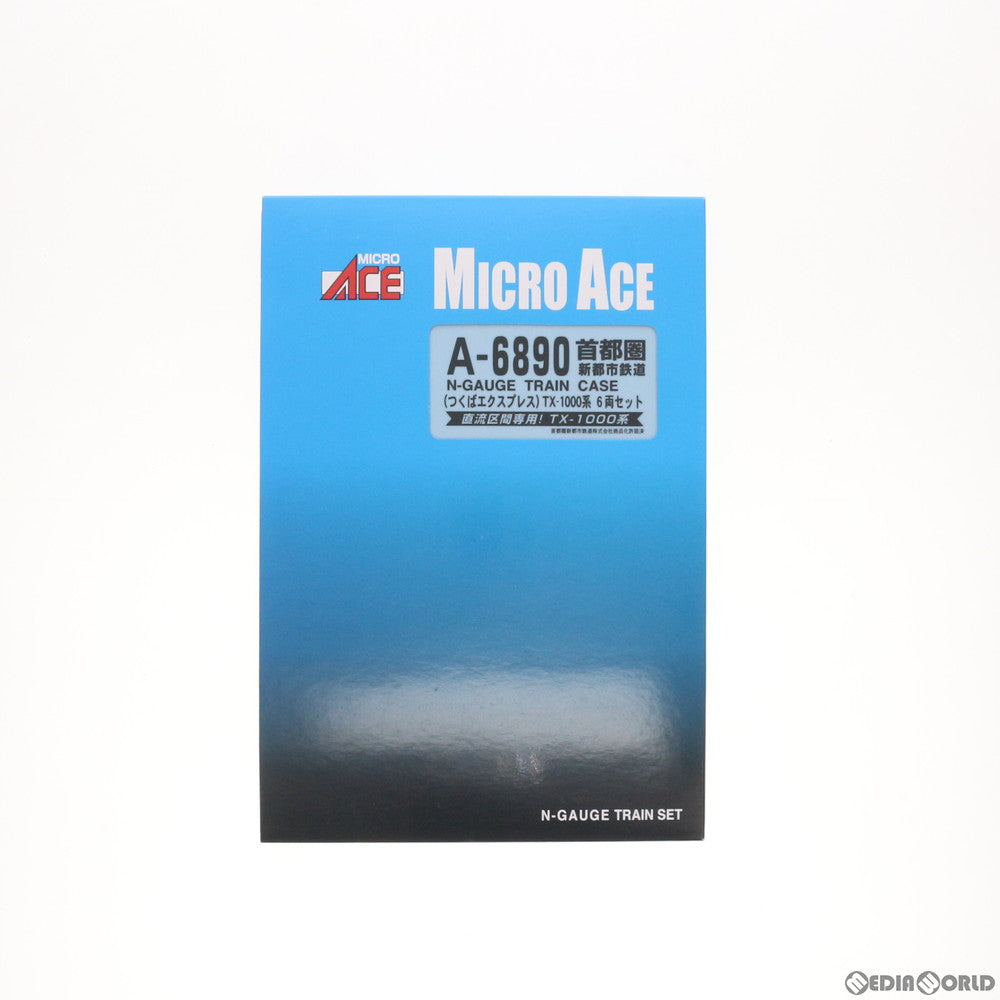 【中古即納】[RWM] A6890 首都圏新都市鉄道(つくばエクスプレス) TX-1000系 6両セット Nゲージ 鉄道模型 MICRO ACE(マイクロエース) (20120930)