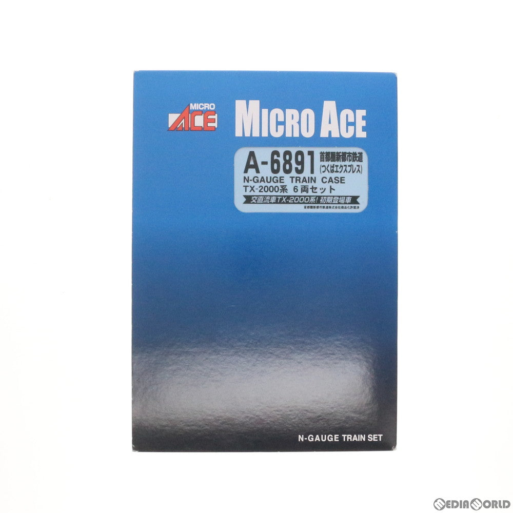 【中古即納】[RWM] A6891 首都圏新都市鉄道(つくばエクスプレス) TX-2000系 6両セット Nゲージ 鉄道模型 MICRO ACE(マイクロエース) (20150930)