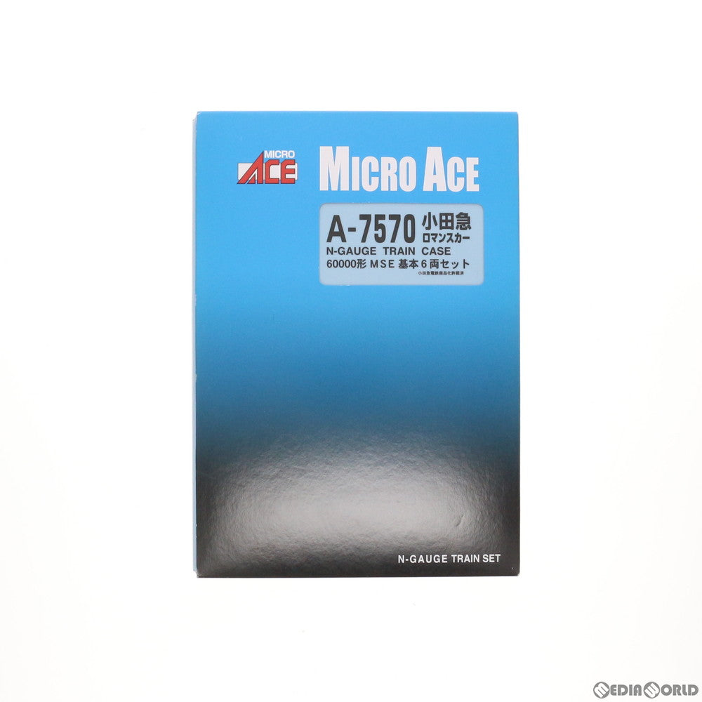 【中古即納】[RWM] A7570 小田急ロマンスカー 60000形 MSE 基本6両セット Nゲージ 鉄道模型 MICRO ACE(マイクロエース) (20141031)
