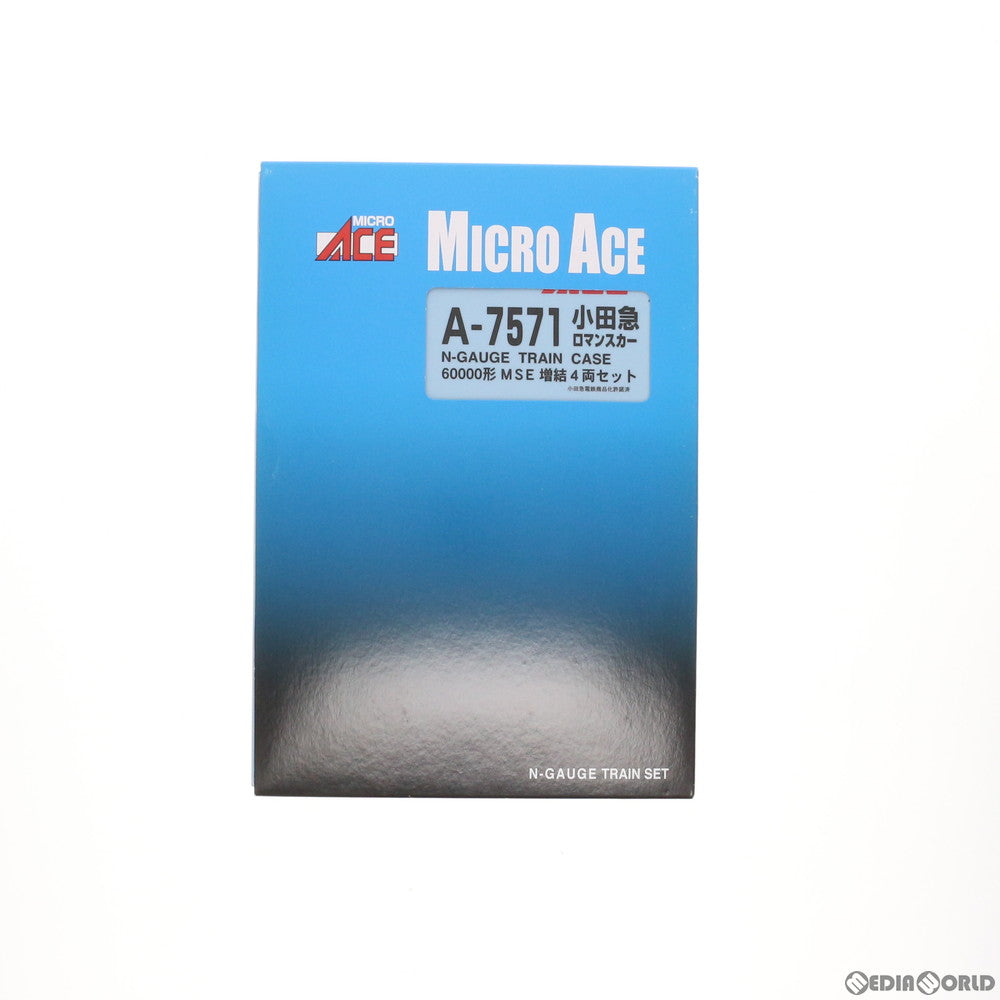 【中古即納】[RWM] A7571 小田急ロマンスカー 60000形 MSE 増結4両セット Nゲージ 鉄道模型 MICRO ACE(マイクロエース) (20141031)