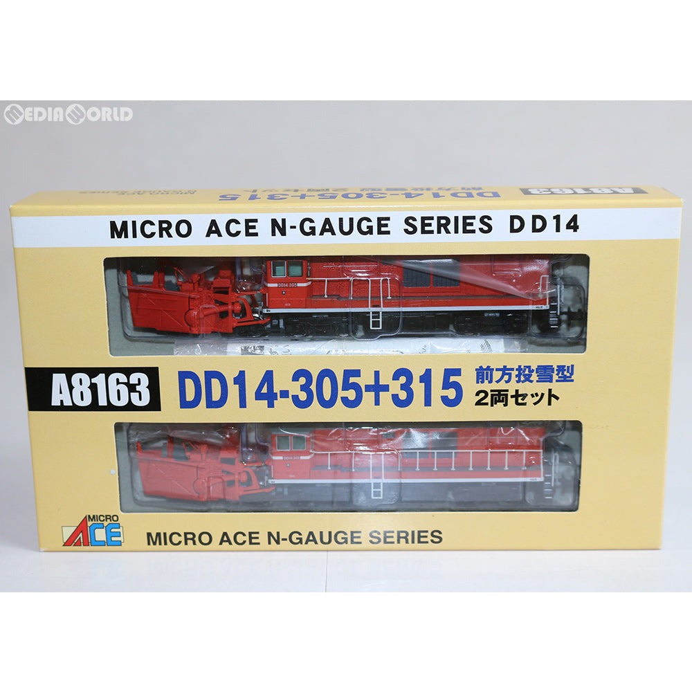 【中古即納】[RWM] A8163 DD14-305+315 前方投雪型 2両セット Nゲージ 鉄道模型 MICRO ACE(マイクロエース) (20110730)