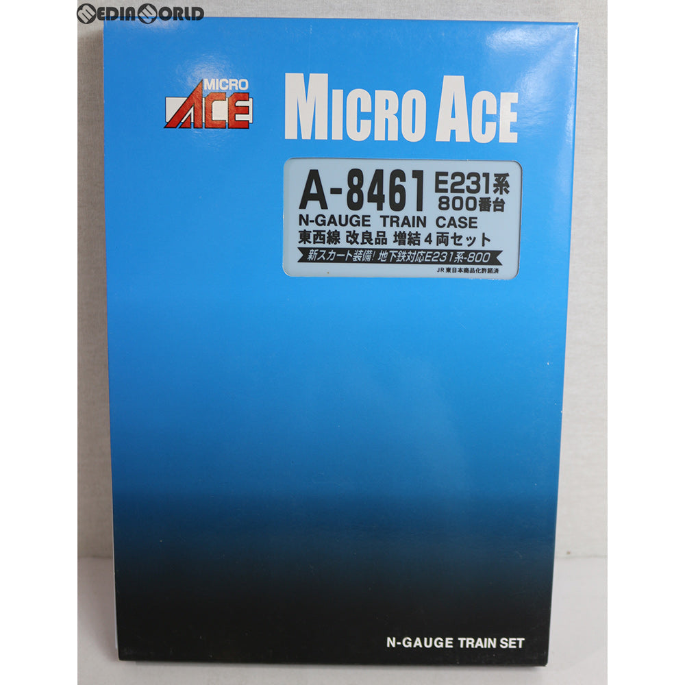 【中古即納】[RWM] A8461 E231系800番台 東西線 改良品 増結4両セット Nゲージ 鉄道模型 MICRO ACE(マイクロエース) (20111230)