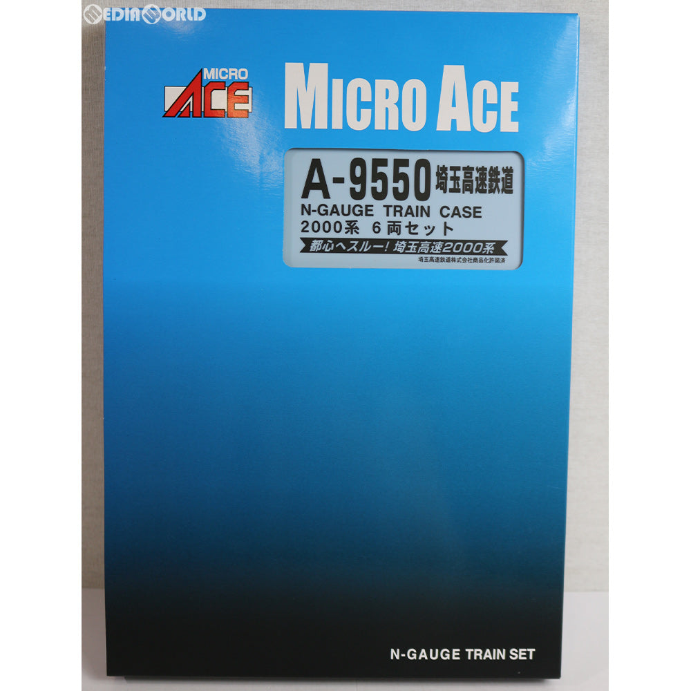 【中古即納】[RWM] A9550 埼玉高速鉄道 2000系 6両セット Nゲージ 鉄道模型 MICRO ACE(マイクロエース) (20141130)
