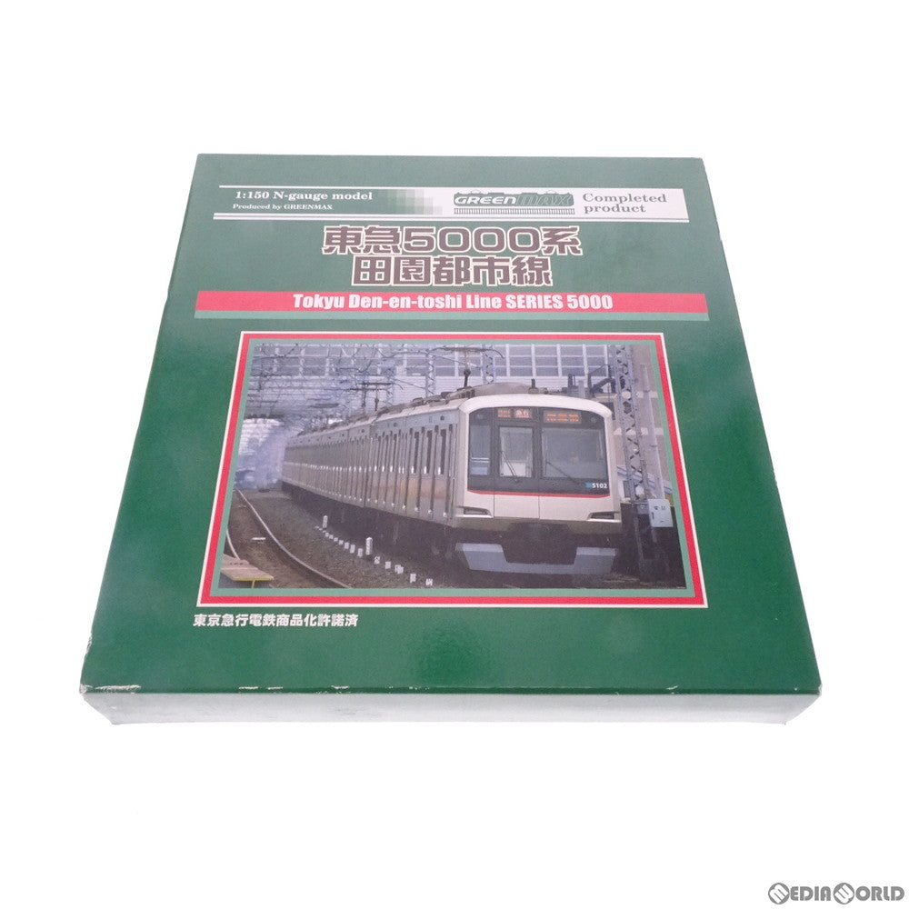 【中古即納】[RWM] 4037 東急5000系 「田園都市線」 中間車3輛セット Nゲージ 鉄道模型 GREENMAX(グリーンマックス) (20060630)