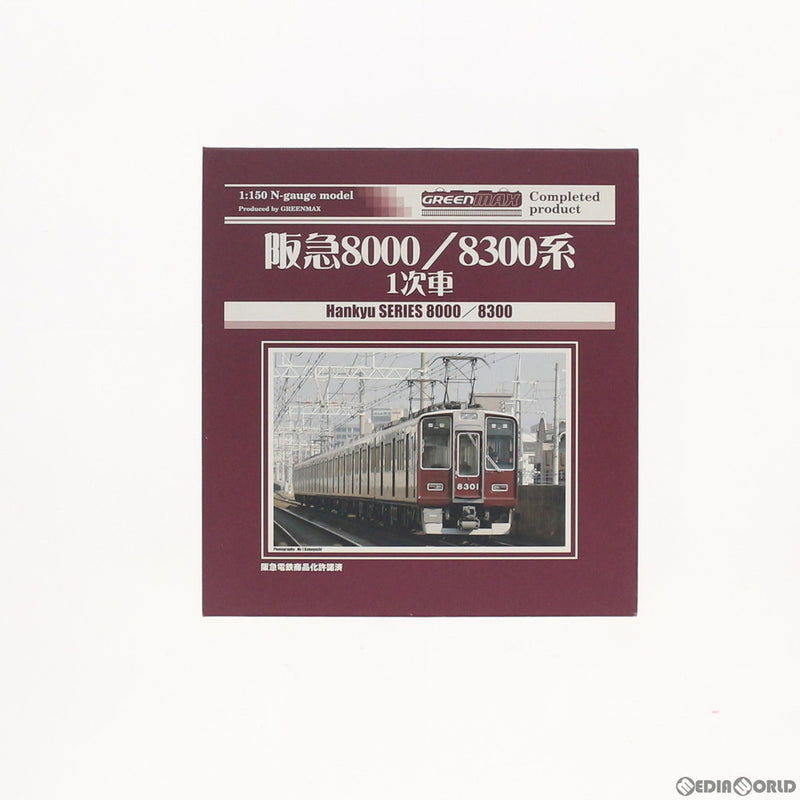 RWM]4060 阪急8000/8300系 1次車 増結用中間車4輛セット(動力無し) N