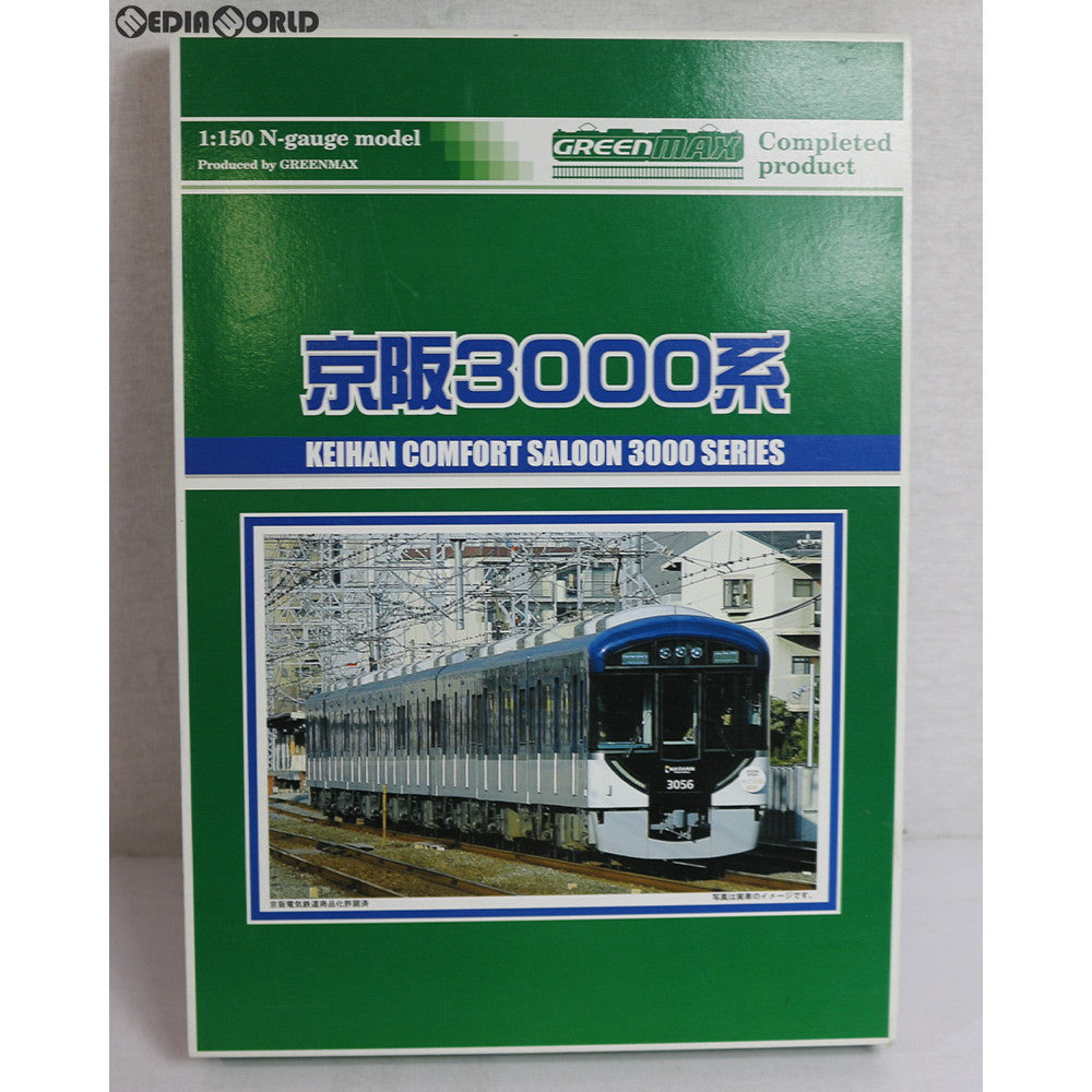 【中古即納】[RWM] 4083 京阪3000系8輛編成セット(動力車付) Nゲージ 鉄道模型 GREENMAX(グリーンマックス) (20081230)