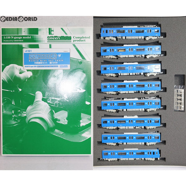 グリーンマックス 4191京急600形 BLUE SKY TRAIN 8両セット 試作品紹介//京急600形ブルスカ行先点灯 « GM通信