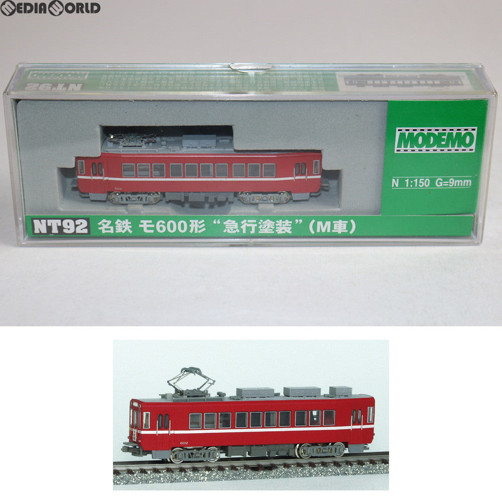 【中古即納】[RWM] NT92 名鉄 モ600形 急行塗装 (M車) Nゲージ 鉄道模型 MODEMO(モデモ/ハセガワ) (20090131)