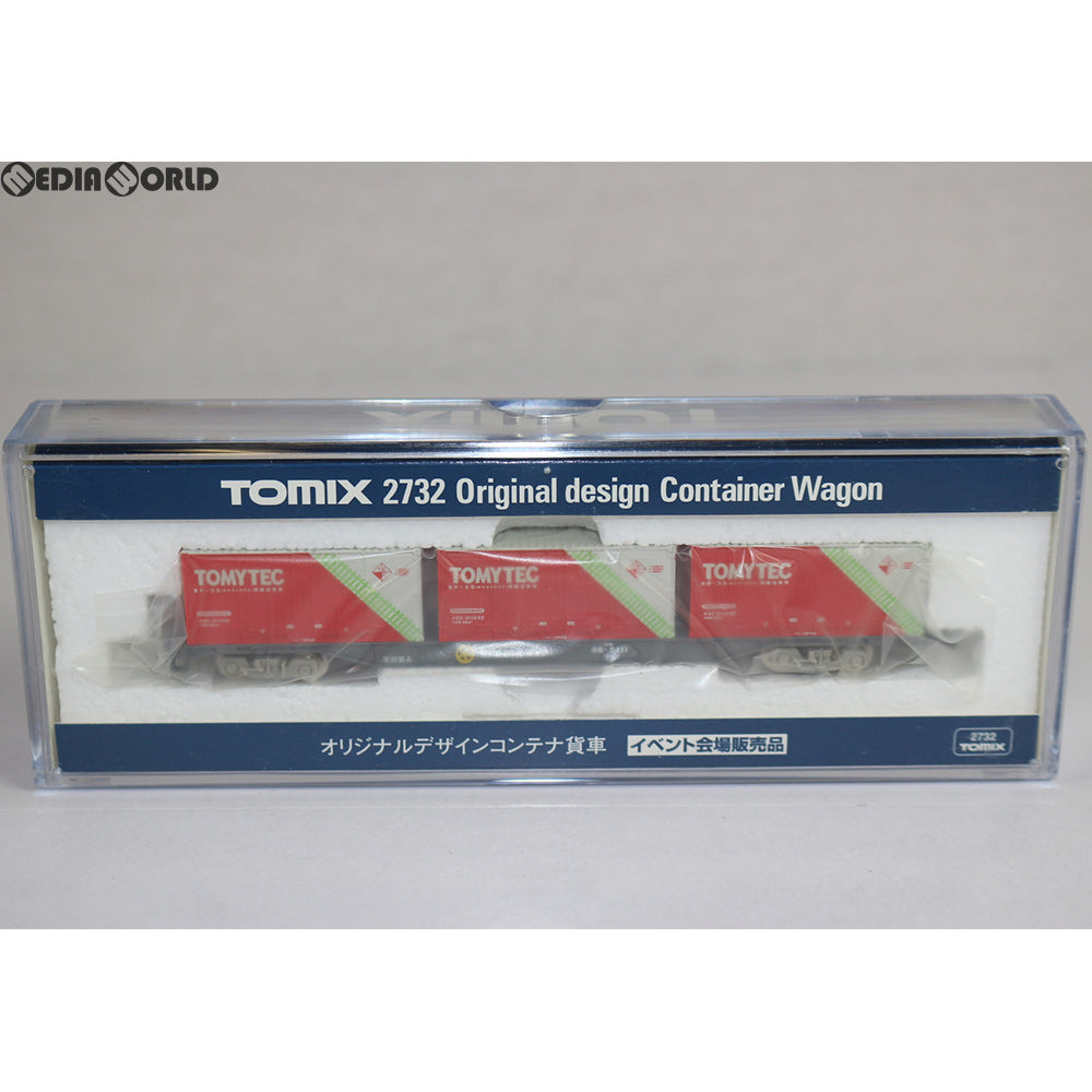 【中古即納】[RWM] 2732 オリジナルデザインコンテナ貨車 イベント会場販売品 (赤×白) Nゲージ 鉄道模型 TOMIX(トミックス) (20041231)