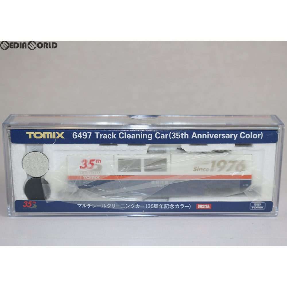 【中古即納】[RWM] 6497 限定品 マルチレールクリーニングカー(35周年記念カラー) Nゲージ 鉄道模型 TOMIX(トミックス) (20110930)