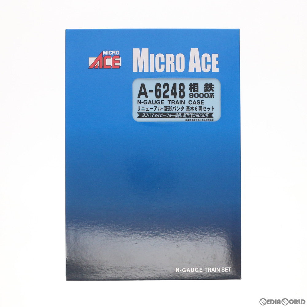 【中古即納】[RWM] A6248 相鉄9000系 リニューアル 菱形パンタ 基本6両セット(動力付き) Nゲージ 鉄道模型 MICRO ACE(マイクロエース) (20181207)