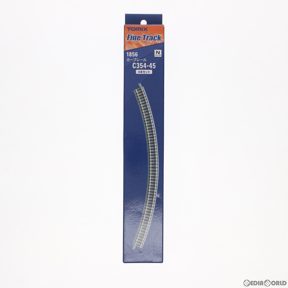 【中古即納】[RWM] 1856 Fine Track(ファイントラック) カーブレールC354-45(F) (4本セット) Nゲージ 鉄道模型 TOMIX(トミックス) (20160228)