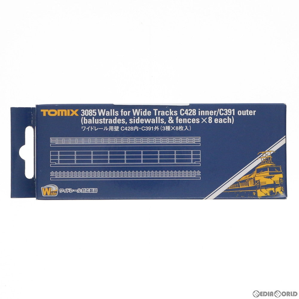 【中古即納】[RWM] 3085 ワイドレール用壁C428内・C391外(3種×8枚入) Nゲージ 鉄道模型 TOMIX(トミックス) (20091031)