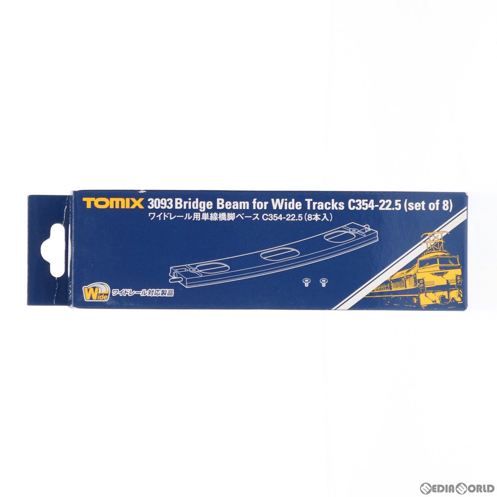 【中古即納】[RWM] 3093 ワイドレール用単線橋脚ベースC354-22.5(8本入) Nゲージ 鉄道模型 TOMIX(トミックス) (20091031)