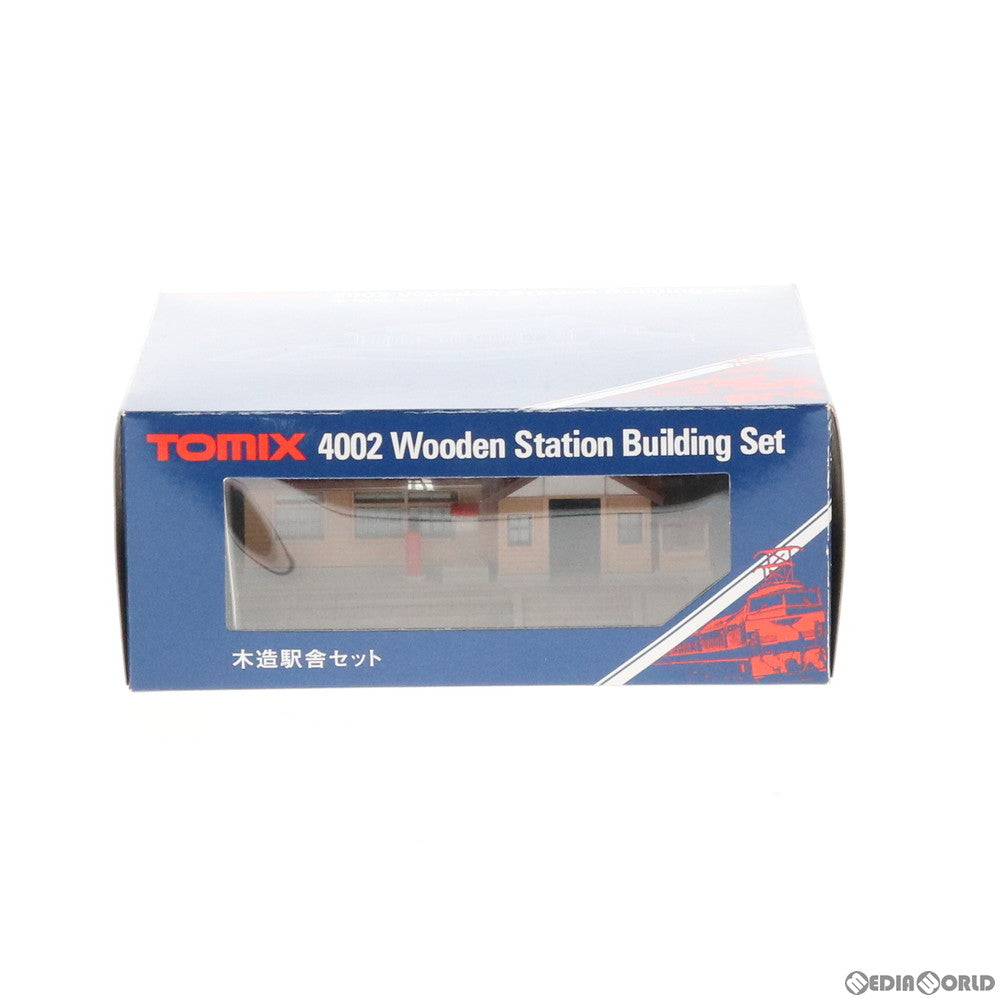 【中古即納】[RWM] 4002 木造駅舎セット Nゲージ 鉄道模型 TOMIX(トミックス) (19761231)