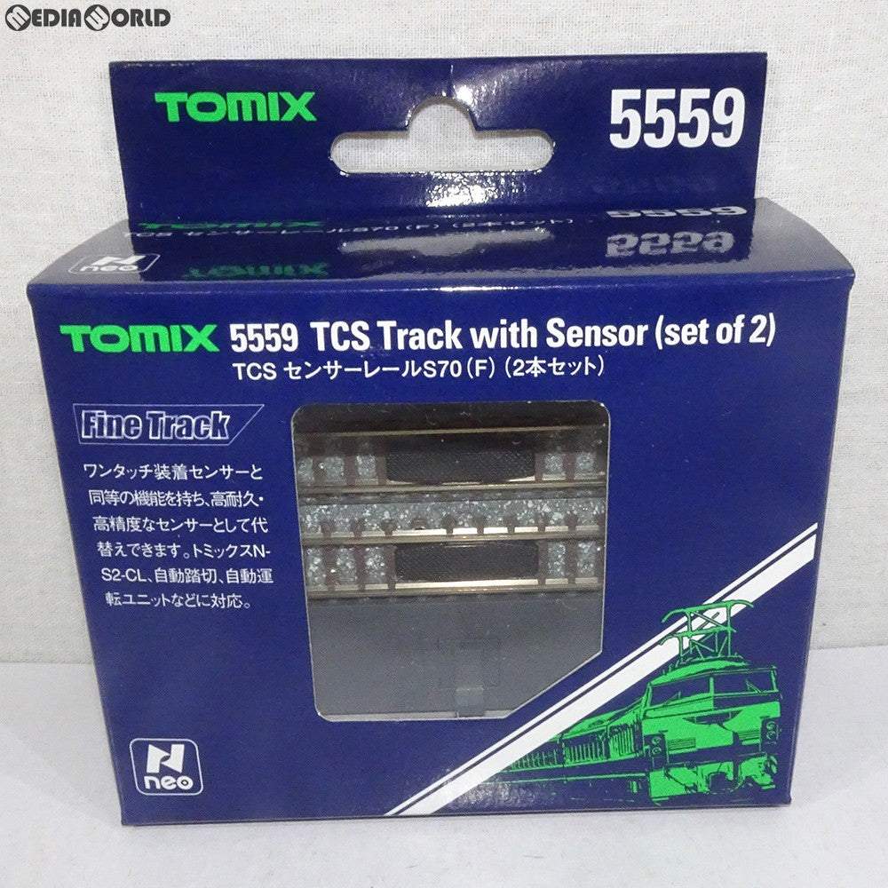 【中古即納】[RWM] 5559 TCSセンサーレールS70(F) (2本セット) Nゲージ 鉄道模型 TOMIX(トミックス) (20071231)